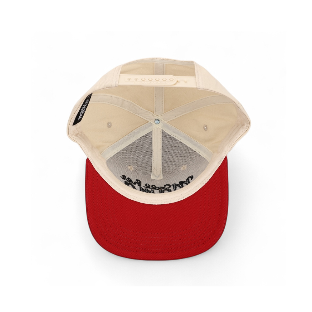 Call Her Mama Snapback (Red/Natural)