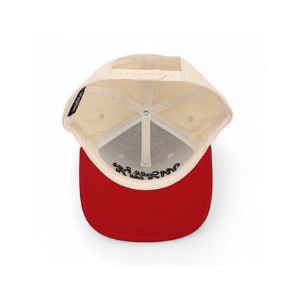 Call Her Mama Snapback (Red/Natural)