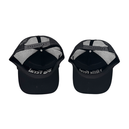 Big & Little Feral Black Trucker (Bundle)