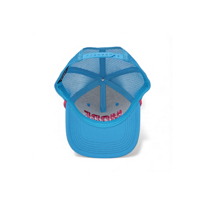 Mama Mode Blue & Pink Rope Trucker