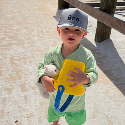 Bro. Performance Trucker Hat — Kids (1–8 Years)