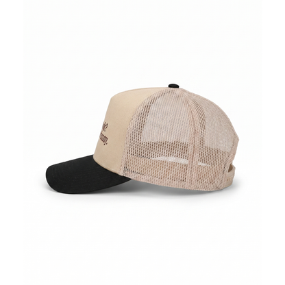 Are you ok? Khaki / Black Trucker