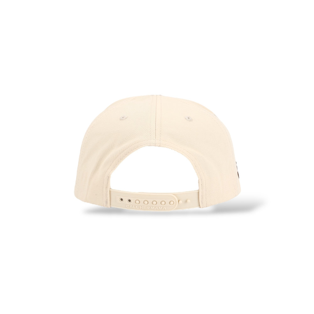 Mama Club Cowboy Script Brown/Natural Snapback