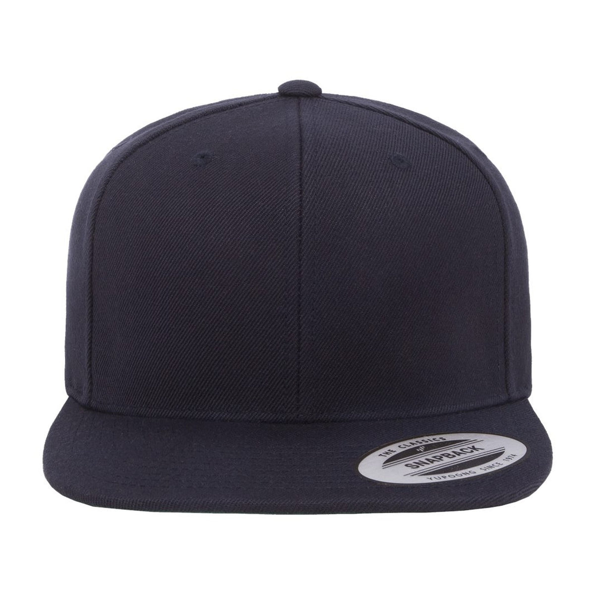 Custom - Yupoong 6089M Flat Bill Snapback - Dark Navy