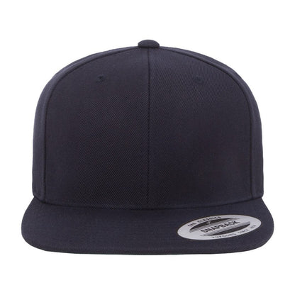 Custom - Yupoong 6089M Flat Bill Snapback - Dark Navy