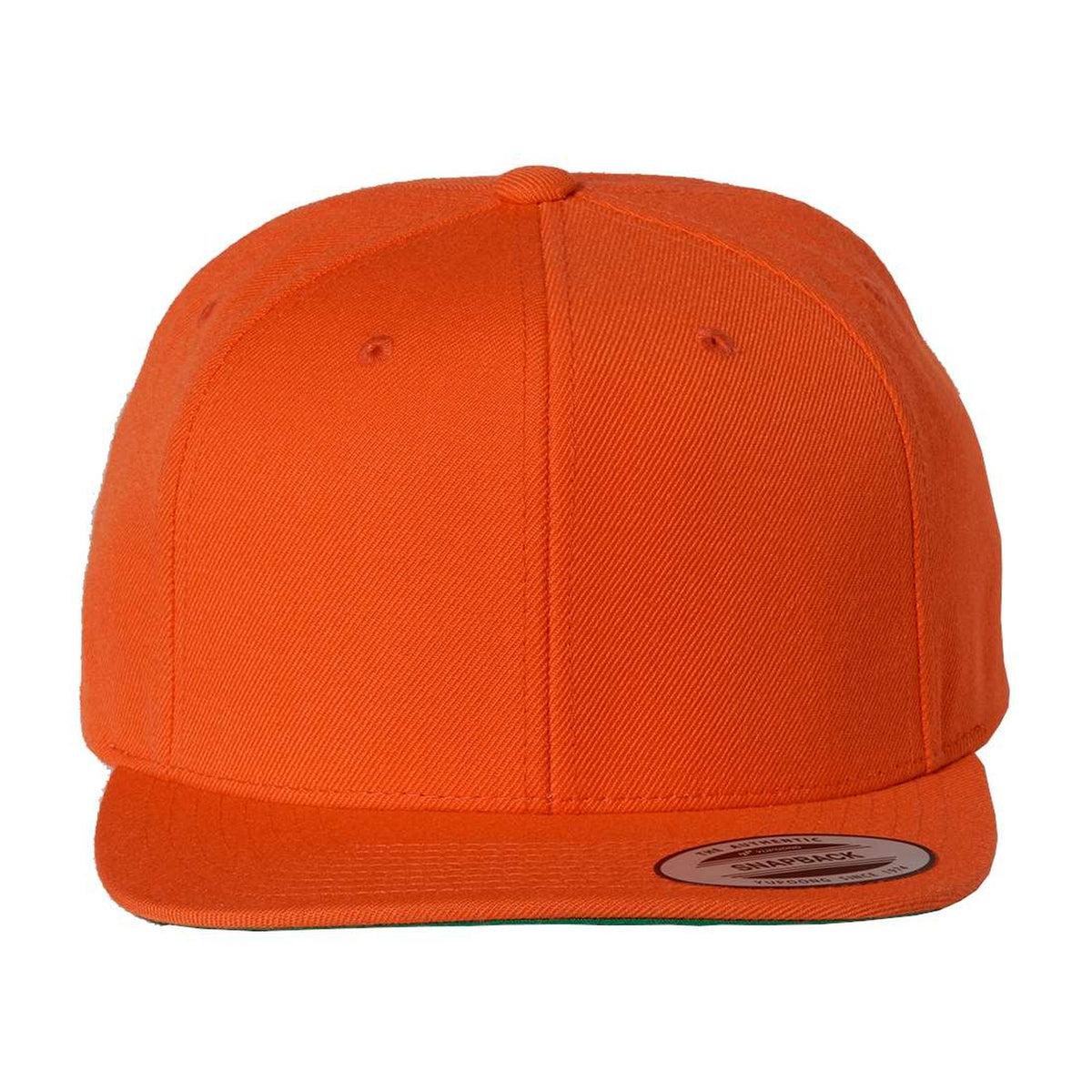 Custom - Yupoong 6089M Flat Bill Snapback - Orange