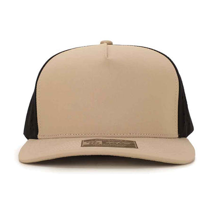 Custom - 1010 Performance 5-Panel (No Rope) - Tan/Black