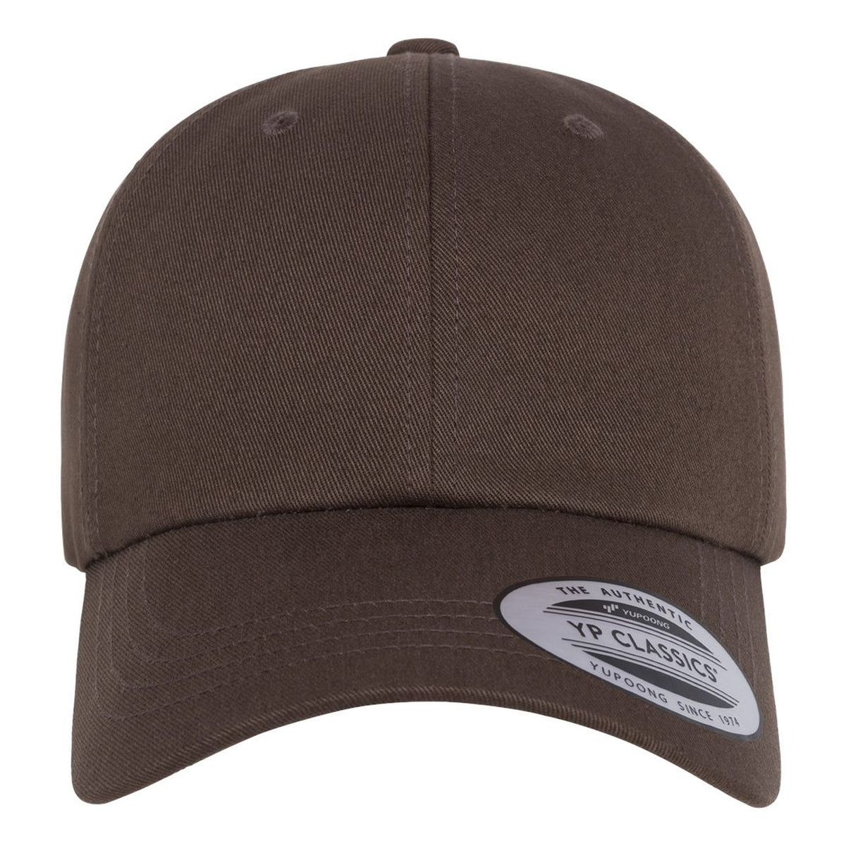 Custom - YP Classics 6245CM Dad Hat - Brown