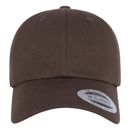 Custom - YP Classics 6245CM Dad Hat - Brown