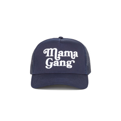 Mama Gang Trucker Hat (Navy)