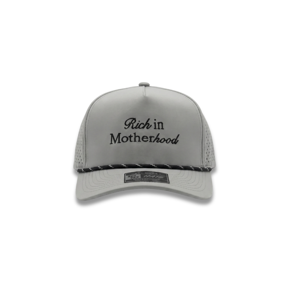 Rich in Motherhood Performance (1010 Hats) Grey