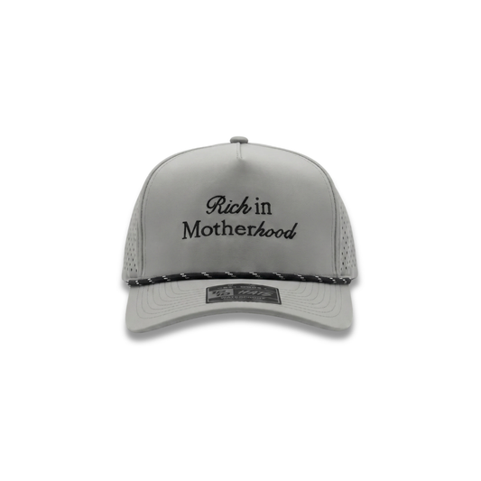 Rich in Motherhood Performance (1010 Hats) Grey
