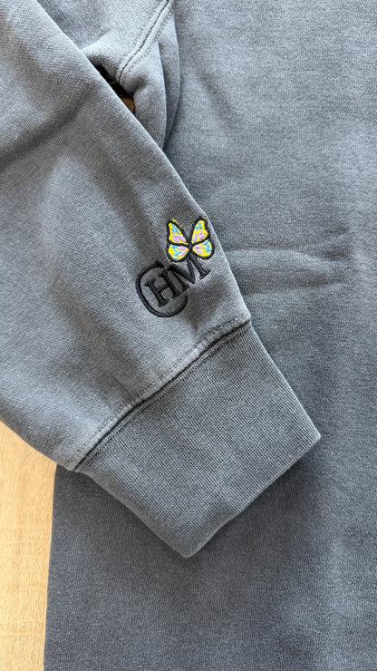 Rich in Motherhood Embroidered Crewneck Sweatshirt