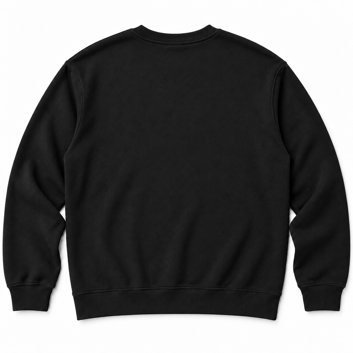 Plain back of black Call Her Mama crewneck