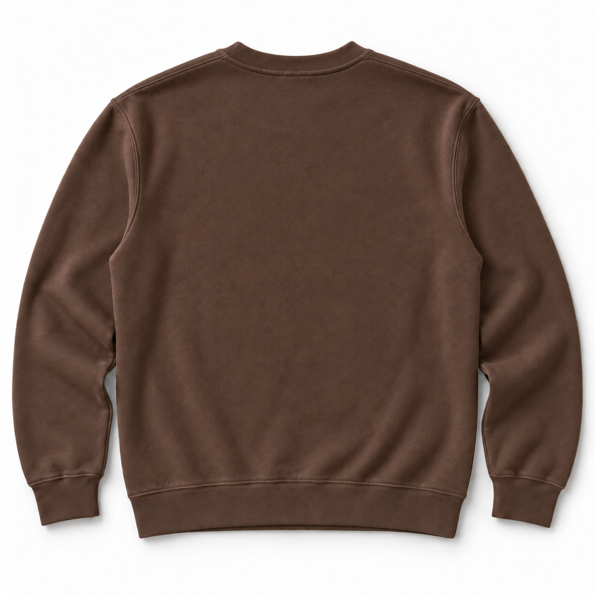 Plain back of brown Call Her Mama crewneck