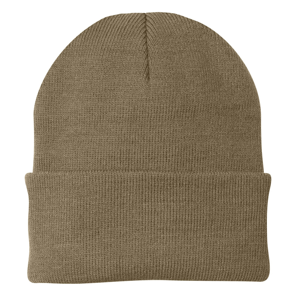 Custom - Port Authority CP90 Knit Beanie - Coyote Brown