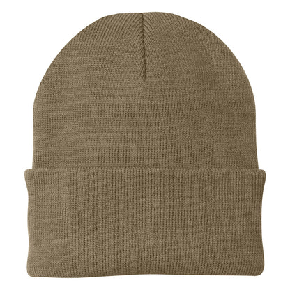 Custom - Port Authority CP90 Knit Beanie - Coyote Brown