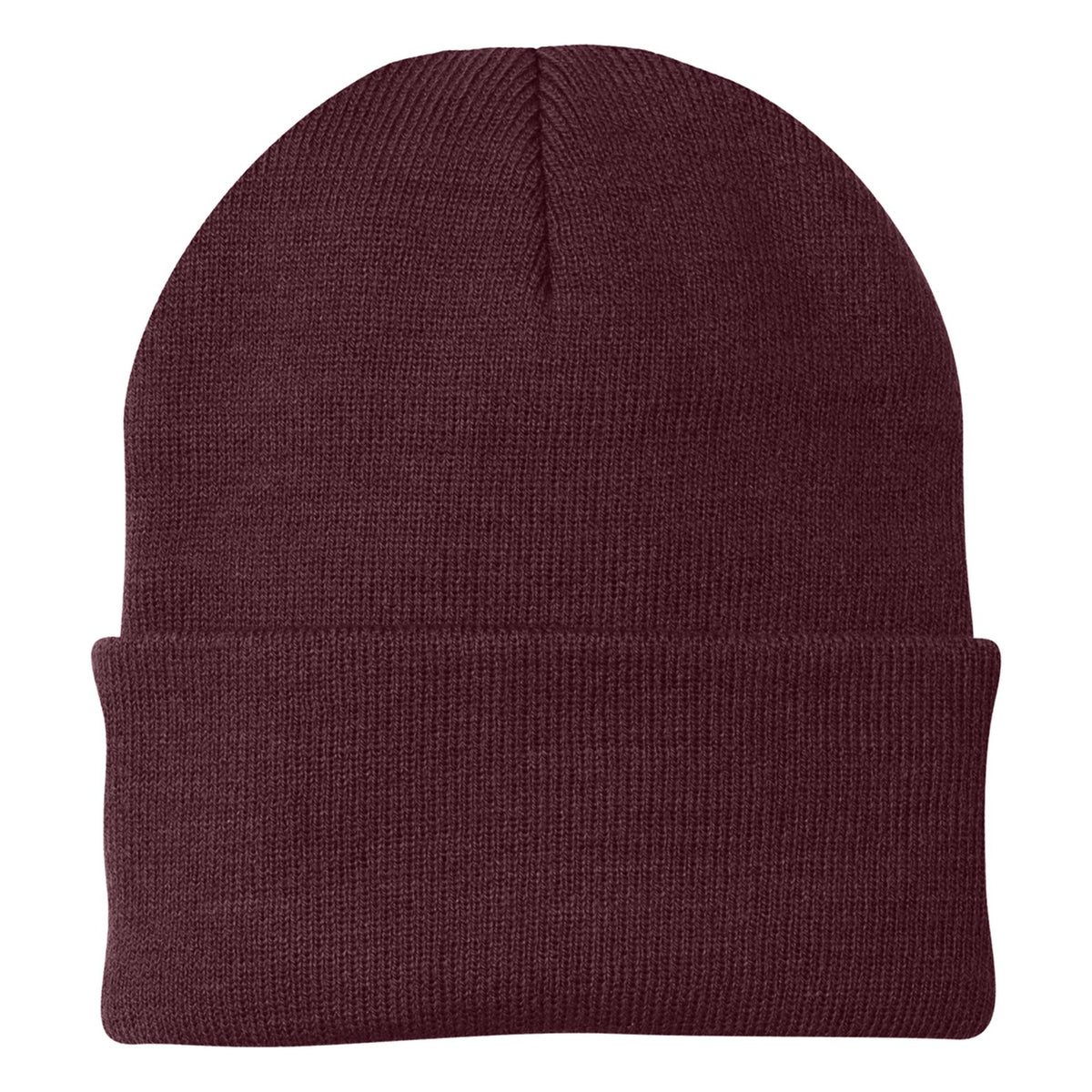 Custom - Port Authority CP90 Knit Beanie - Maroon