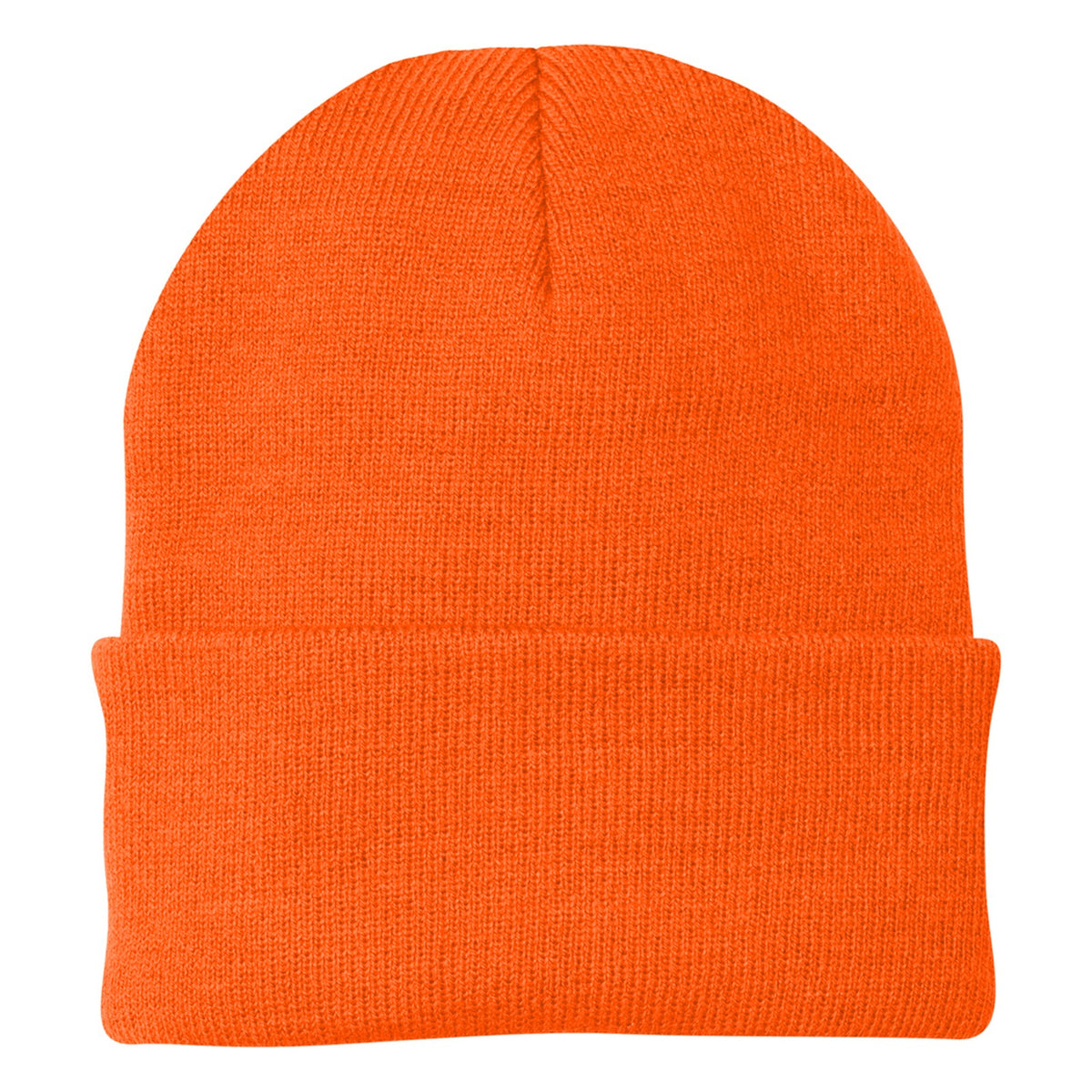 Custom - Port Authority CP90 Knit Beanie - Neon Orange