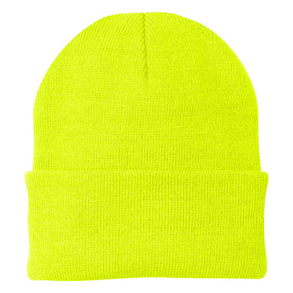 Custom - Port Authority CP90 Knit Beanie - Neon Yellow