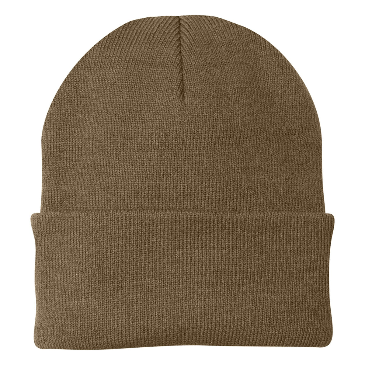 Custom - Port Authority CP90 Knit Beanie - Woodland Brown