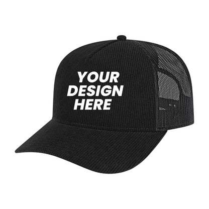 Custom - Cap America i3021 Corduroy Trucker - Your design here
