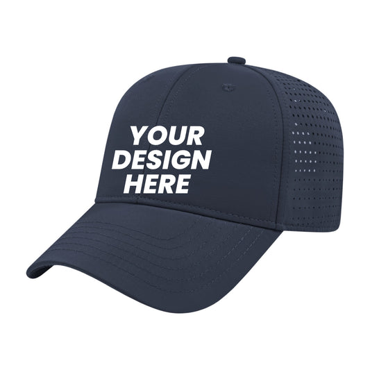 Custom - Cap America i7038 Perforated Performance Cap - Your design here