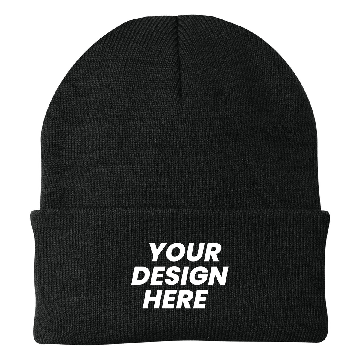 Custom - Port Authority CP90 Knit Beanie - Your design here