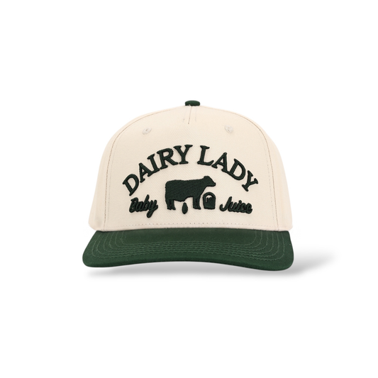 Dairy Lady Club Snapback Green/Natural