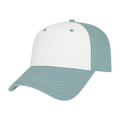 Custom - Cap America i1002 Classic Dad Hat - White/Smoke Blue