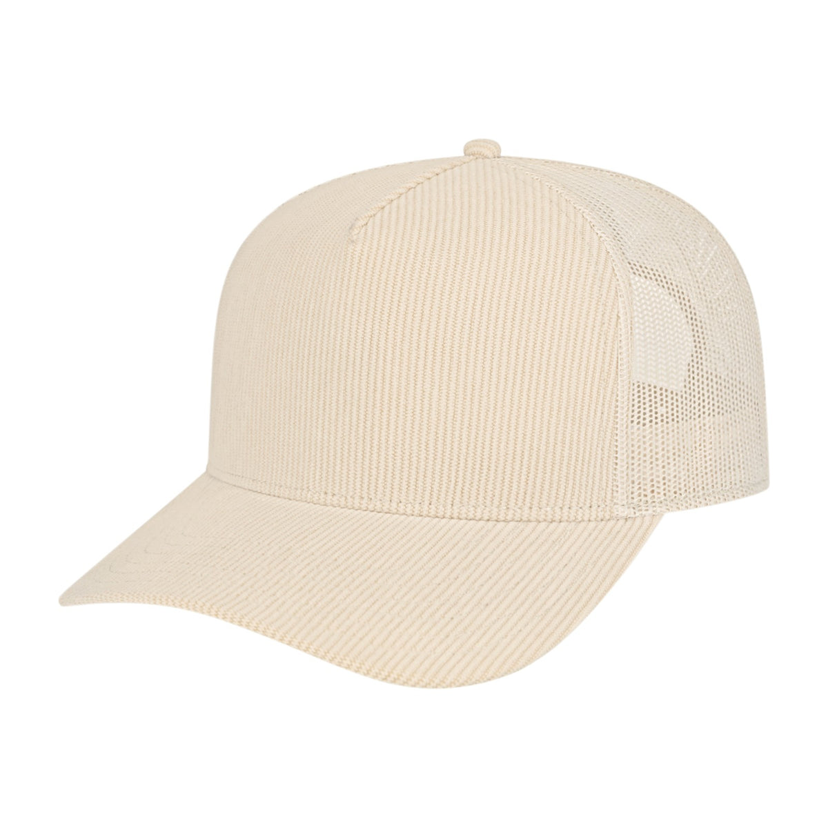 Custom - Cap America i3021 Corduroy Trucker - Cream