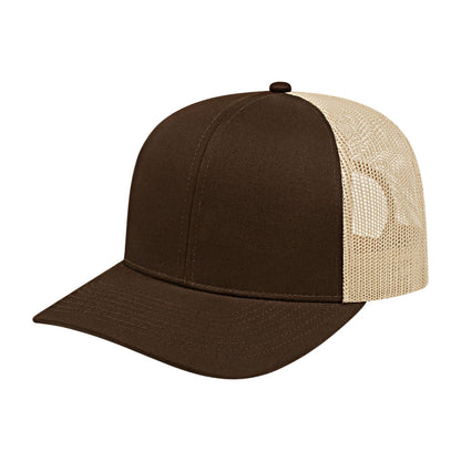 Custom - Cap America i3038 Classic Trucker - Brown/Khaki
