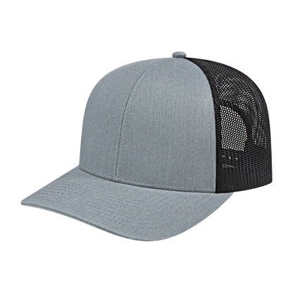 Custom - Cap America i3038 Classic Trucker - Heather/Black