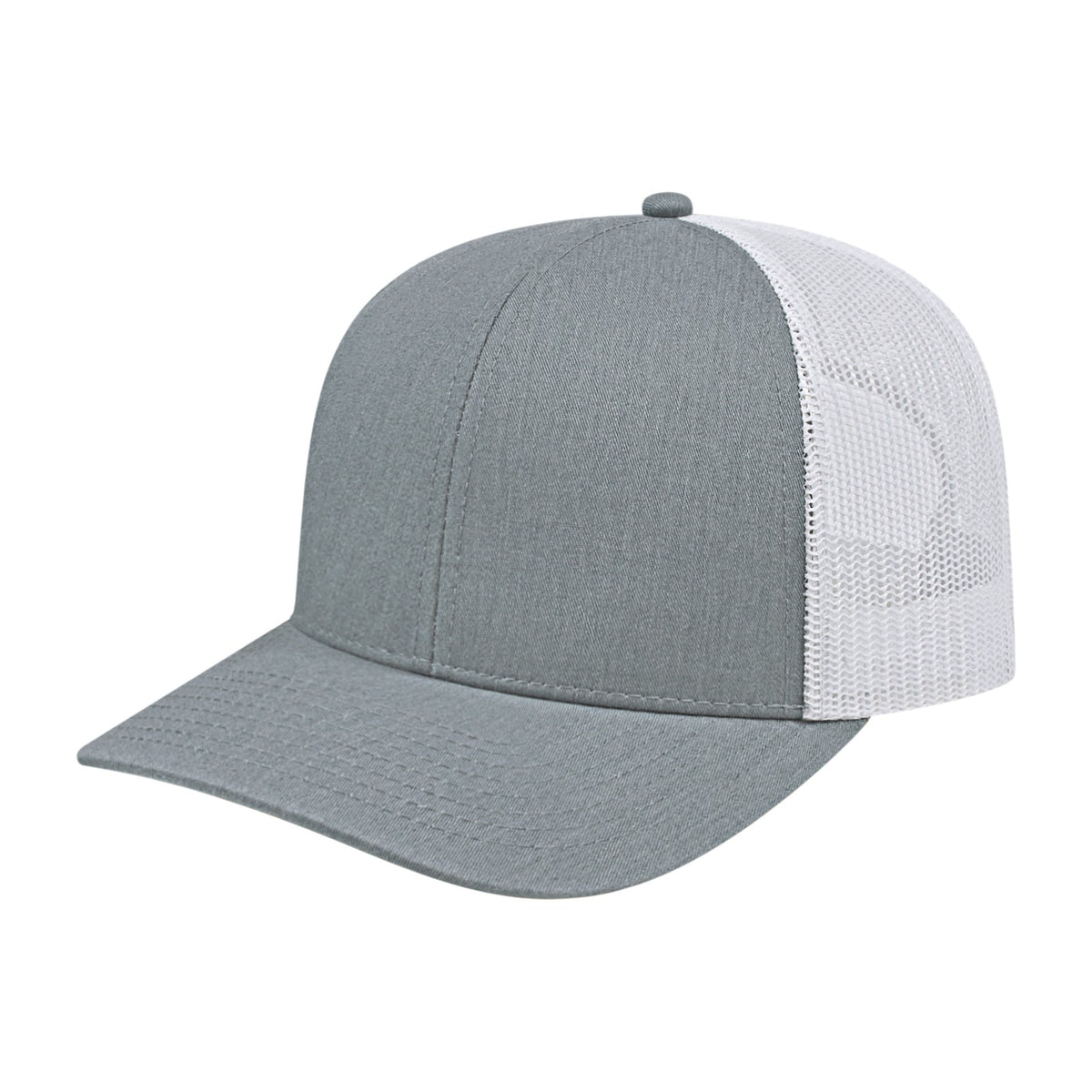 Custom - Cap America i3038 Classic Trucker - Heather/White