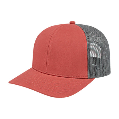 Custom - Cap America i3038 Classic Trucker - Nantucket Red/Charcoal