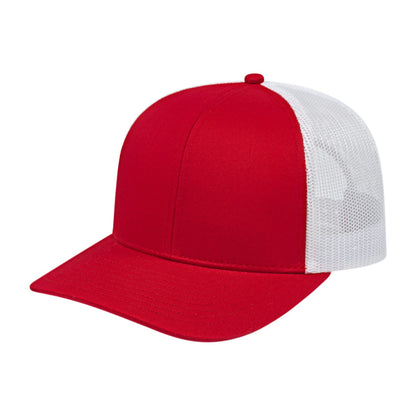 Custom - Cap America i3038 Classic Trucker - Red/White