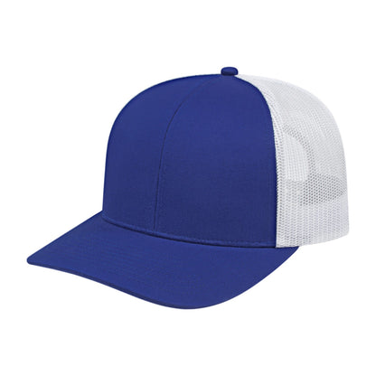 Custom - Cap America i3038 Classic Trucker - Royal/White