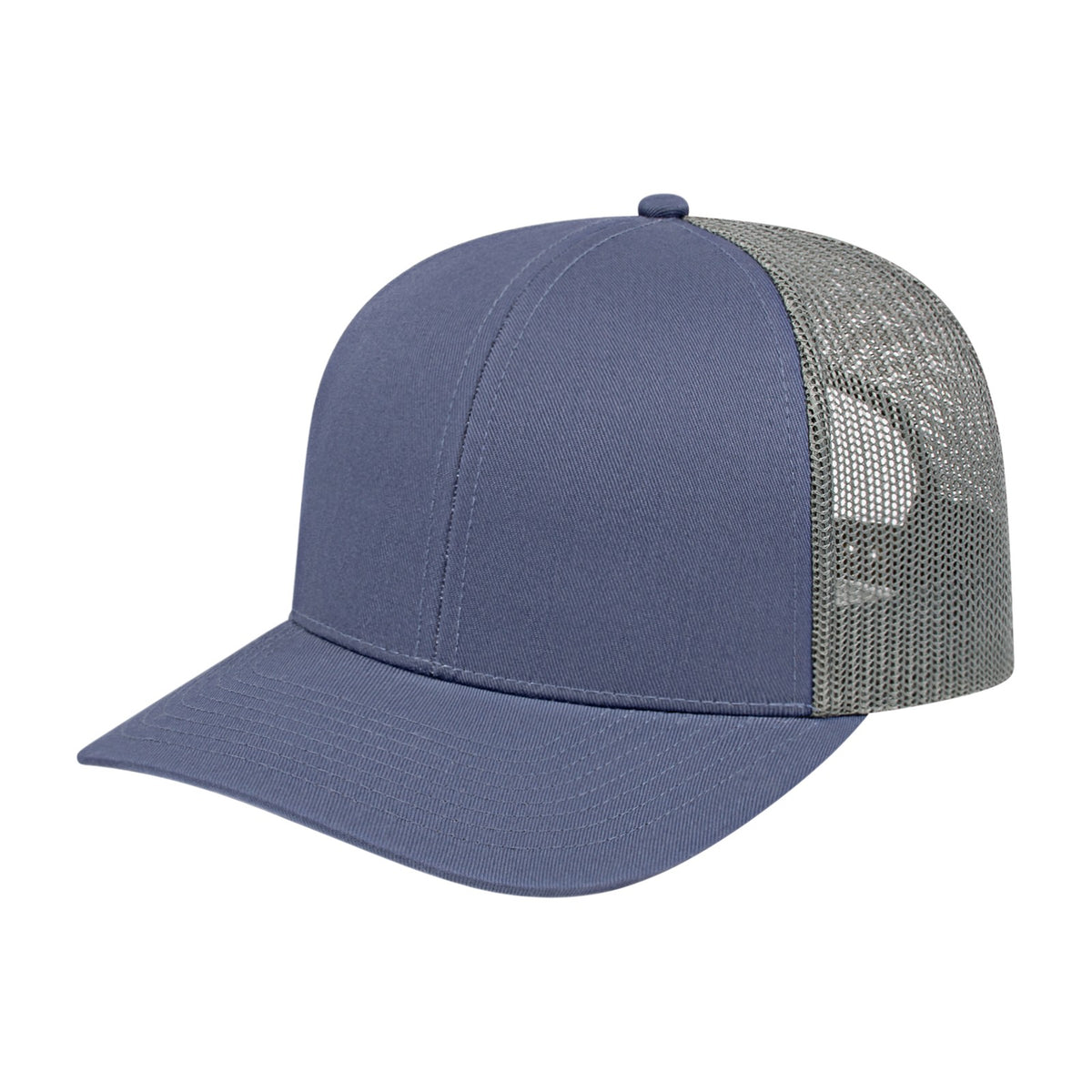 Custom - Cap America i3038 Classic Trucker - Slate Blue/Charcoal