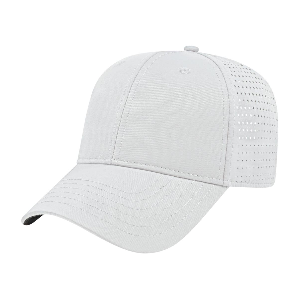 Custom - Cap America i7038 Perforated Performance Cap - White