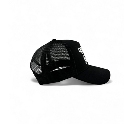 Mama Gang Trucker Hat (Black) *No Rope*