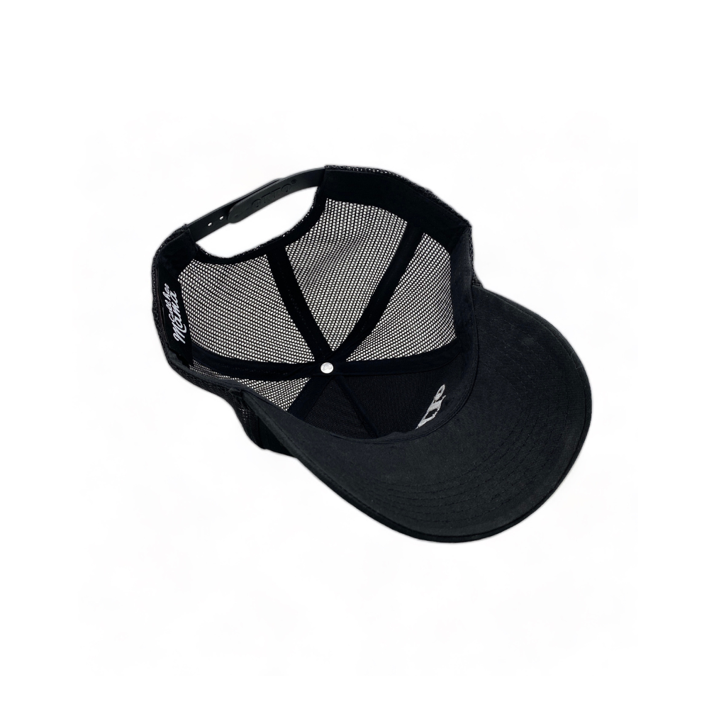 Mama Gang Trucker Hat (Black) Rope