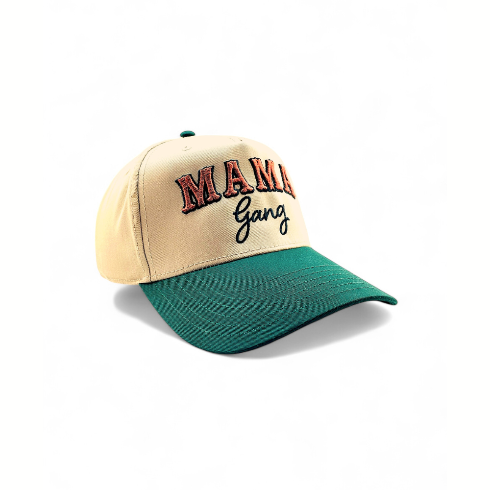 Mama Gang Cowboy Script Hat (No Mesh)