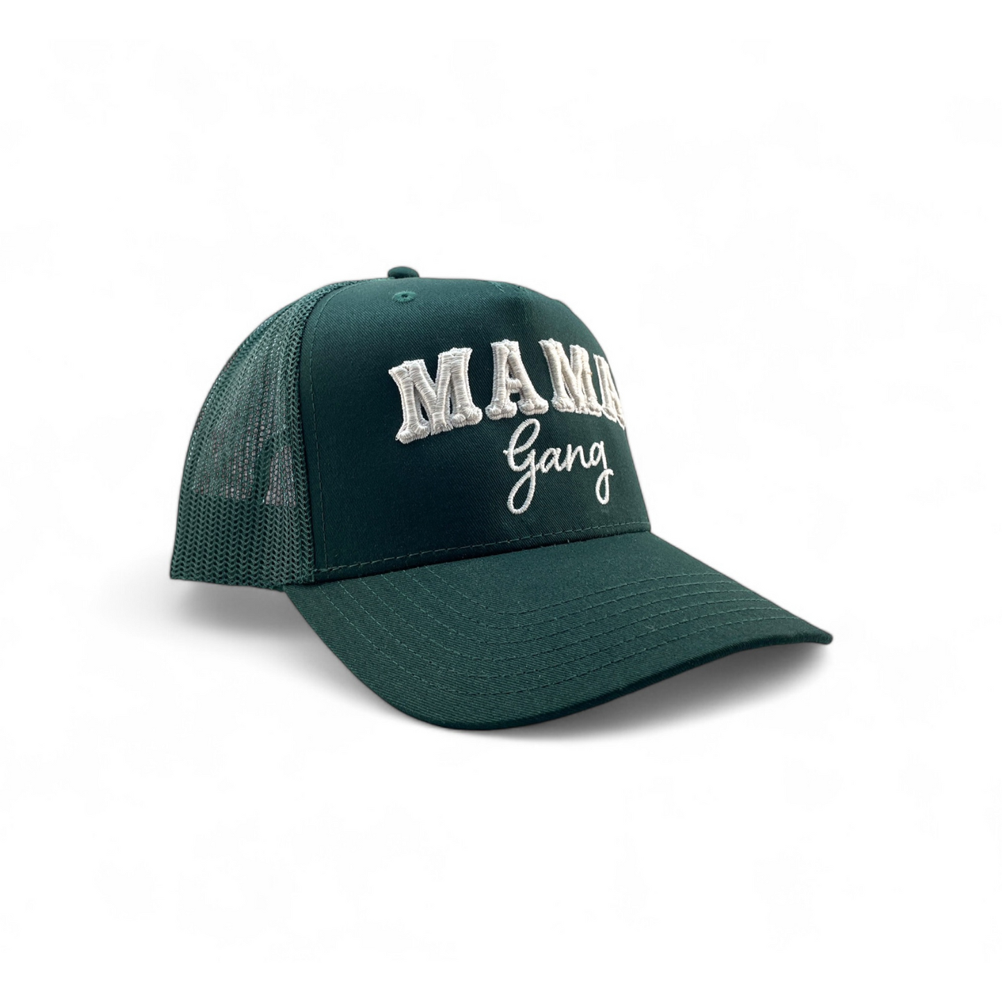 Script Forest Green Trucker Hat