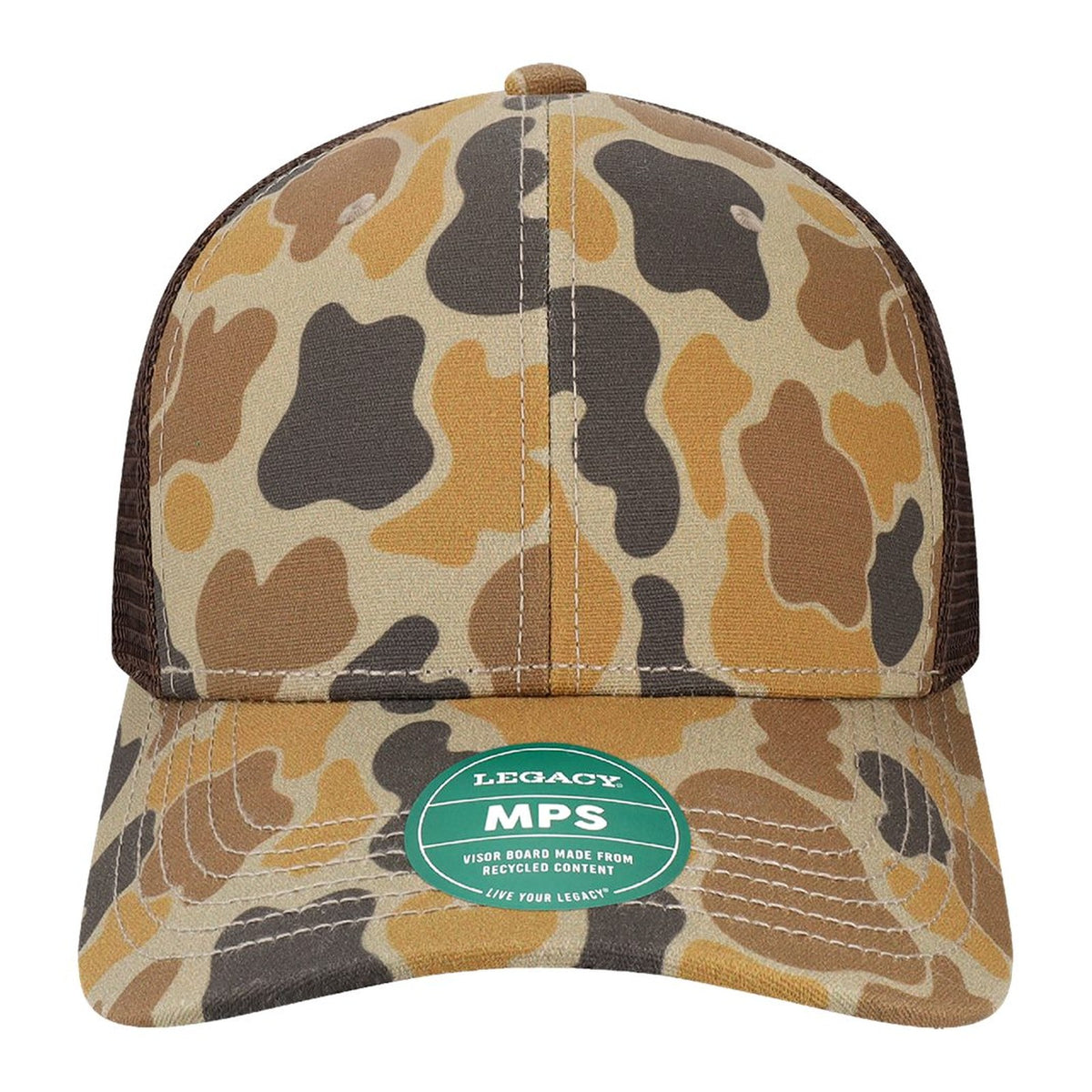 Custom - Legacy MPS Mid-Pro Snapback Trucker - Brown Duck Camo/Brown