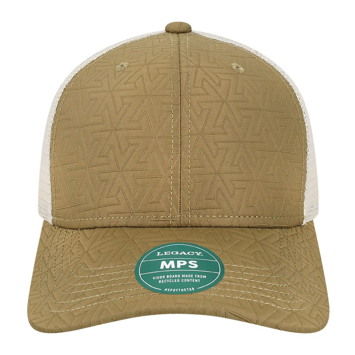 Custom - Legacy MPS Mid-Pro Snapback Trucker - Brown Z - Quilted