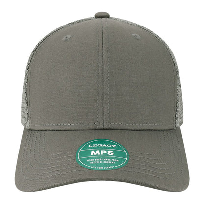 Custom - Legacy MPS Mid-Pro Snapback Trucker - Dark Grey/Dark Grey