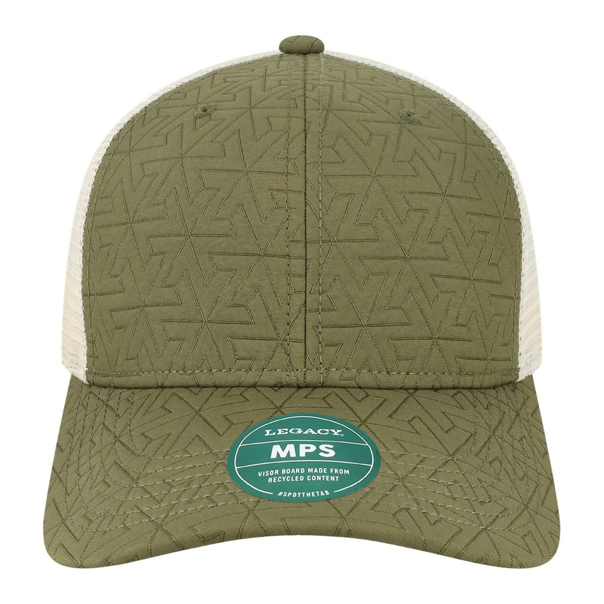 Custom - Legacy MPS Mid-Pro Snapback Trucker - Olive Z - Quilted