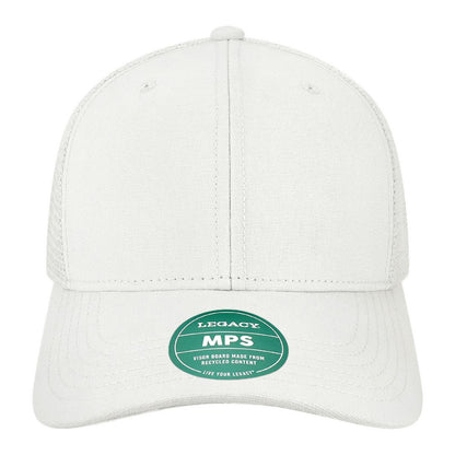 Custom - Legacy MPS Mid-Pro Snapback Trucker - White