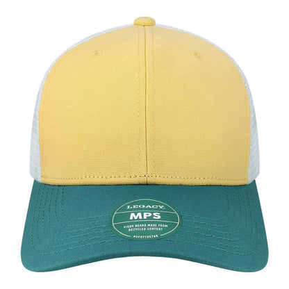 Custom - Legacy MPS Mid-Pro Snapback Trucker - Yellow/Marine/White