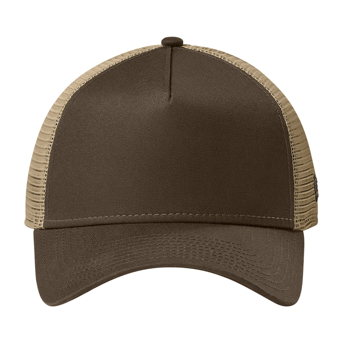 Custom - New Era NE205 Snapback Trucker - Chocolate/Khaki